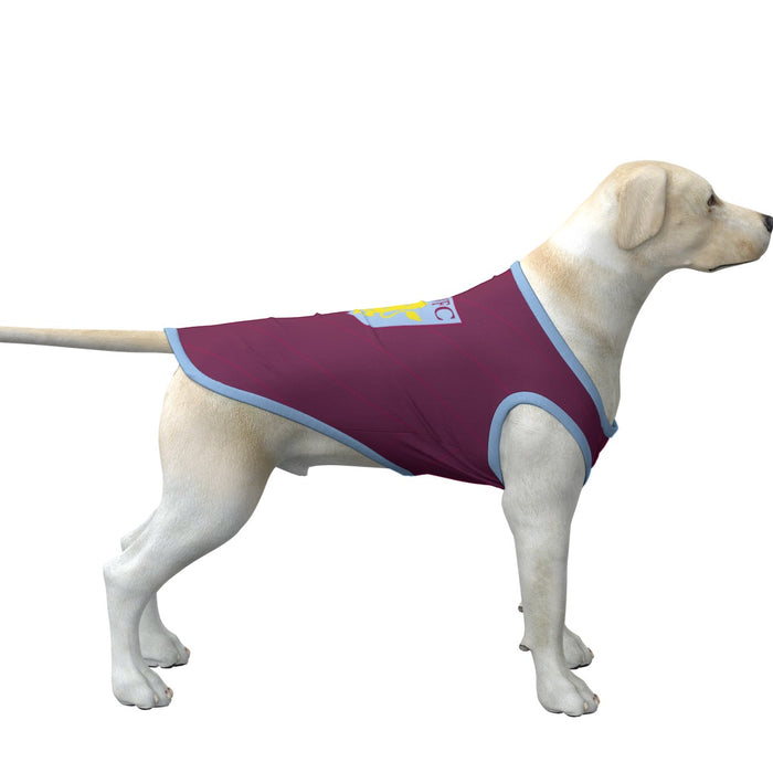 Aston Villa FC 23 Home Inspired Pet Tee (Sizes M-2X) - 3 Red Rovers