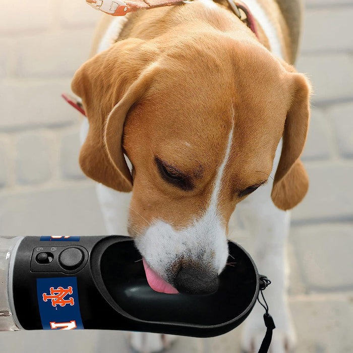 New York Mets Pet Water Bottle