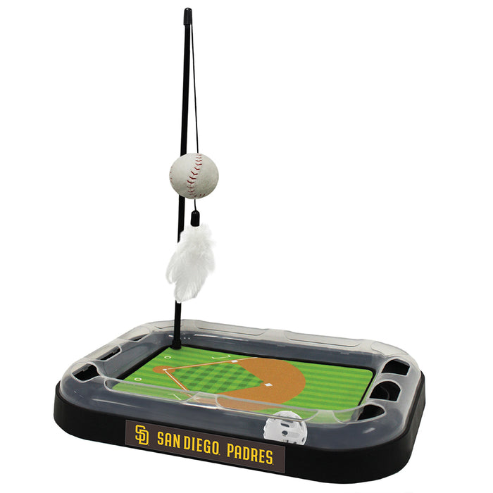 San Diego Padres Baseball Cat Scratcher Toy