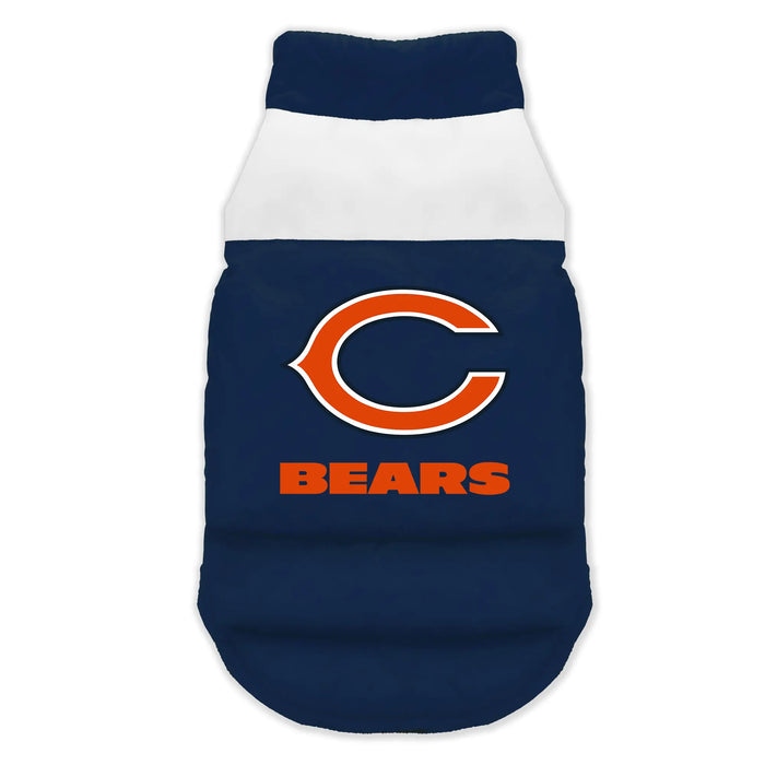 Chicago Bears Parka Puff Vest