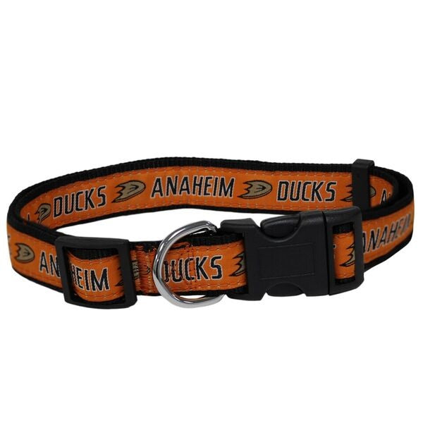 Anaheim Ducks Dog Collar or Leash - 3 Red Rovers