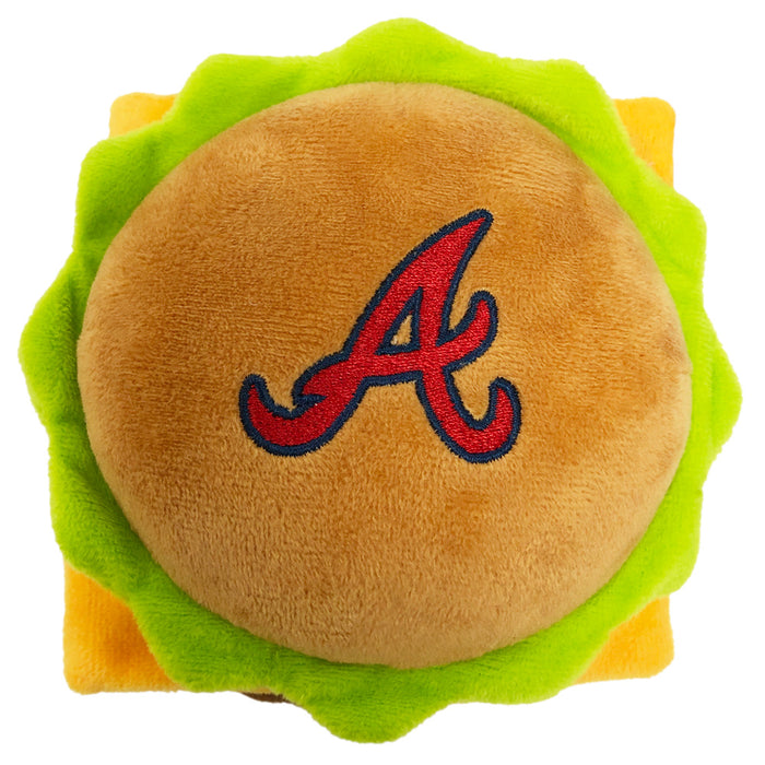 Atlanta Braves Hamburger Plush Toys - 3 Red Rovers