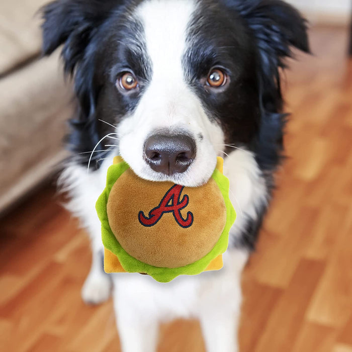 Atlanta Braves Hamburger Plush Toys - 3 Red Rovers