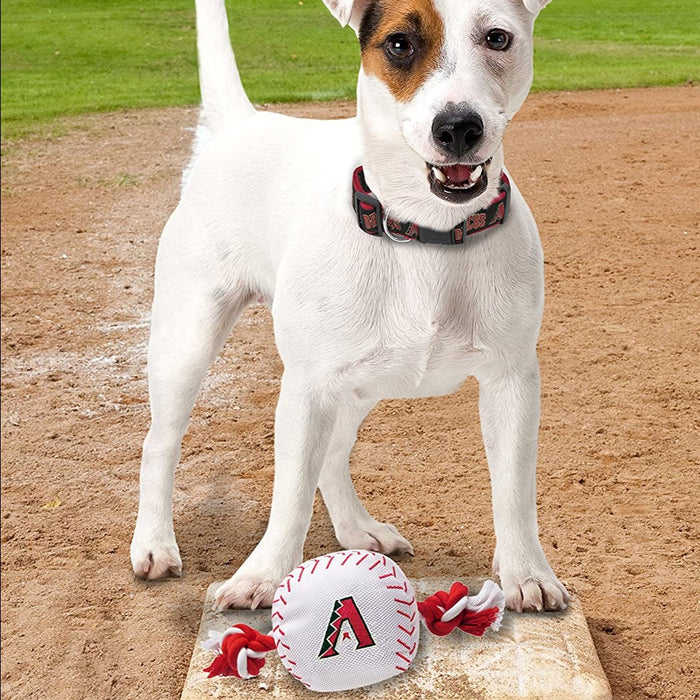 AZ Diamondbacks (Dbacks) Baseball Rope Toys - 3 Red Rovers