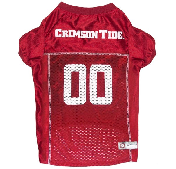 AL Crimson Tide Pet Jersey - 3 Red Rovers