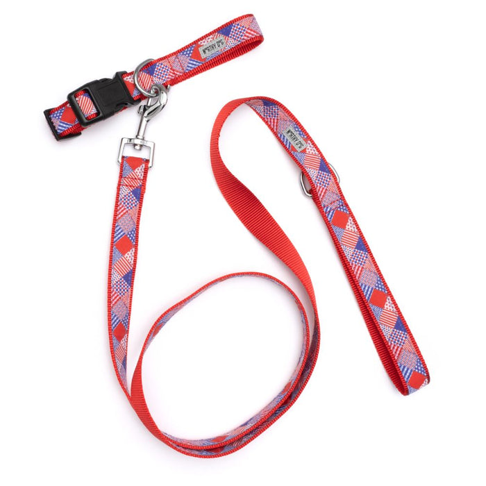 Americana Collection Dog Collar or Leads - 3 Red Rovers