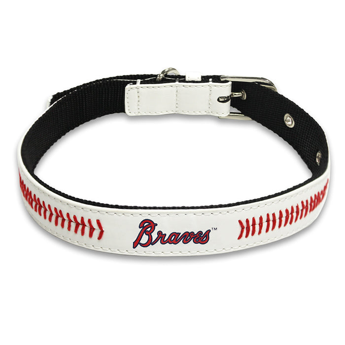 Atlanta Braves Pro Dog Collar - 3 Red Rovers