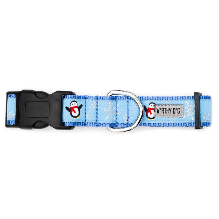 Big Chill Penguin Dog Collar - 3 Red Rovers