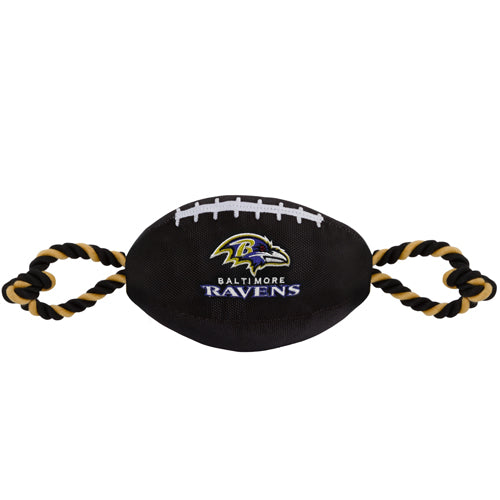 Baltimore Ravens Football Rope Toy - 3 Red Rovers