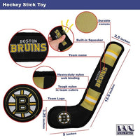 Boston Bruins Hockey Stick Toys - 3 Red Rovers