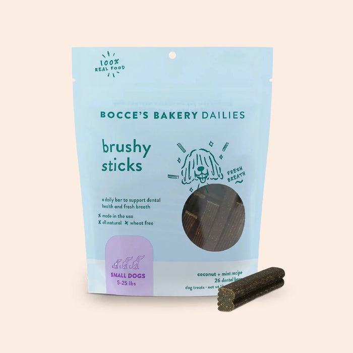 Bocce's Bakery Dailies Dog Brushy Sticks