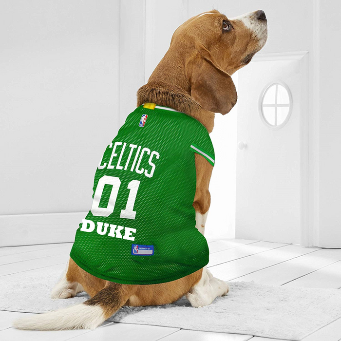 Boston Celtics Pet Jersey - 3 Red Rovers