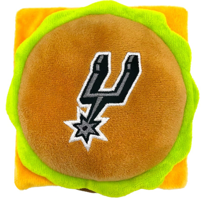 San Antonio Spurs Hamburger Plush Toys - 3 Red Rovers