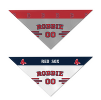 Boston Red Sox Home/Road Personalized Reversible Bandana - 3 Red Rovers