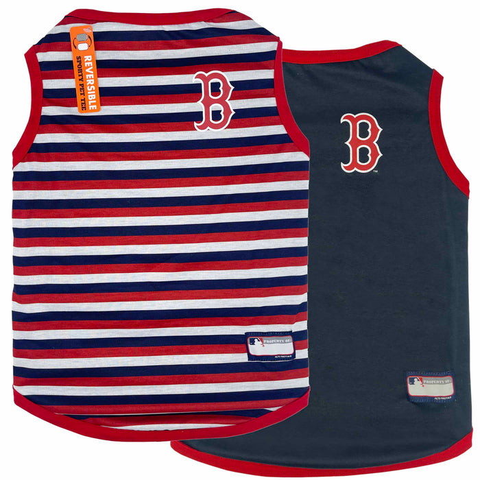 Boston Red Sox Reversible Tee Shirt - 3 Red Rovers