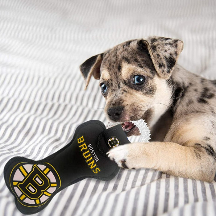 Boston Bruins Dental Tug Toys - 3 Red Rovers