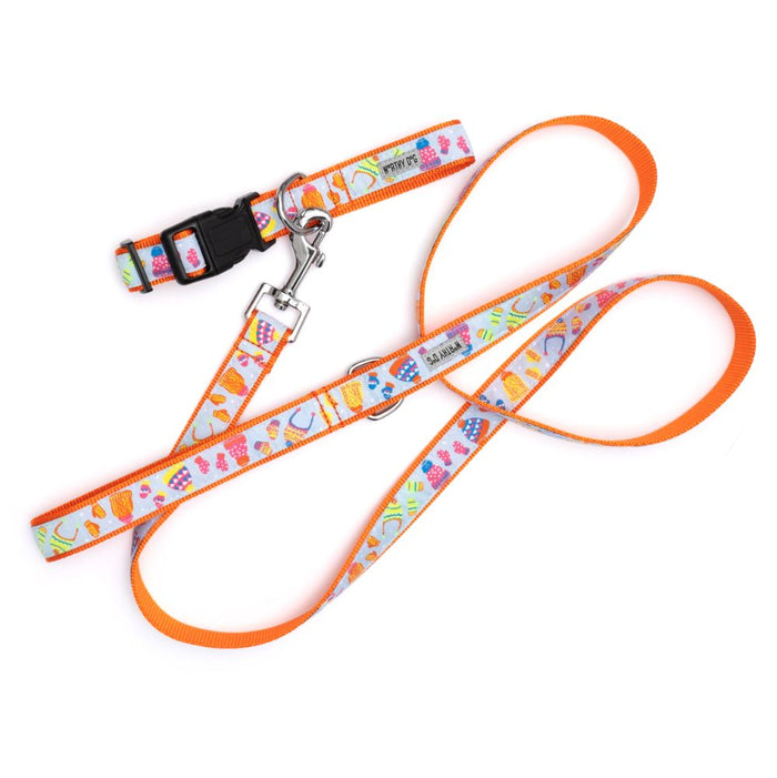 BRRR! Collection Dog Collar or Leads - 3 Red Rovers