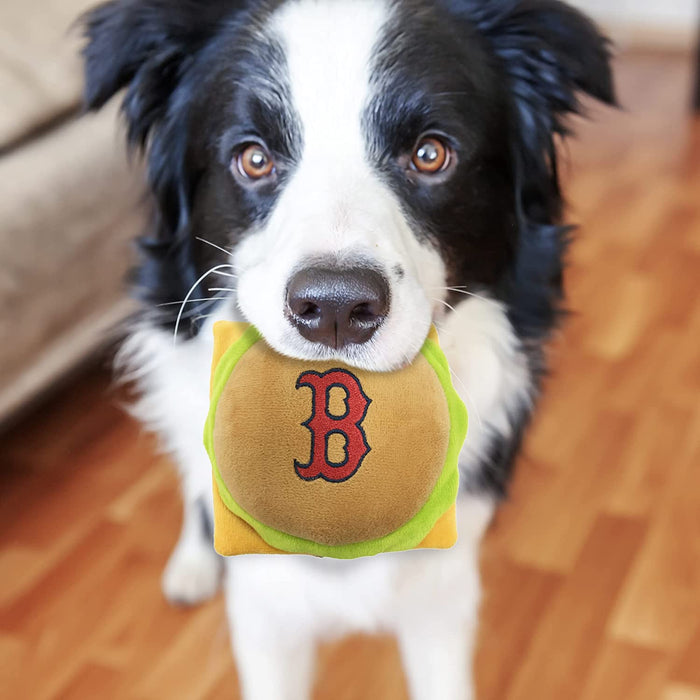 Boston Red Sox Hamburger Plush Toys - 3 Red Rovers