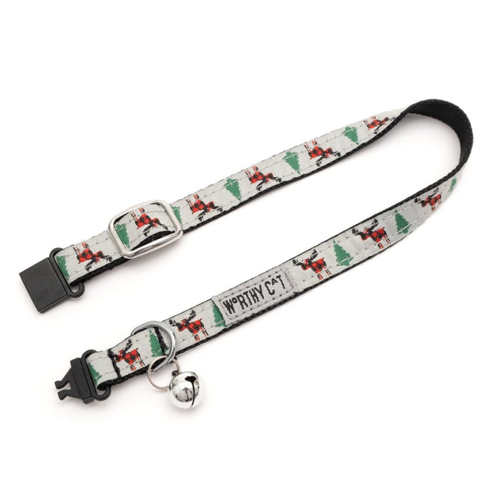 Buffalo Moose Cat Collar - 3 Red Rovers
