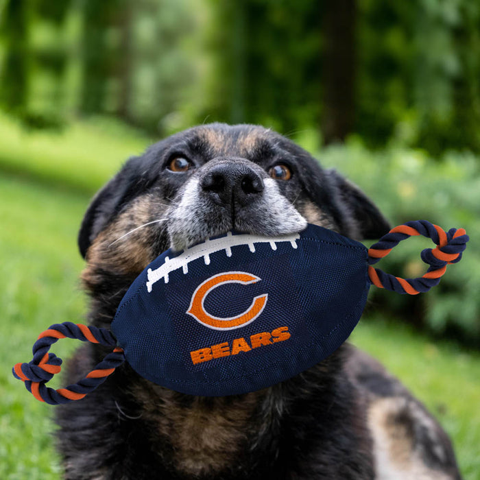 Chicago Bears Football Rope Toys - 3 Red Rovers