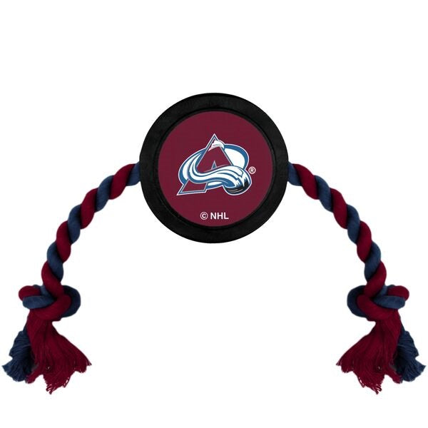 CO Avalanche Puck Rope Toys - 3 Red Rovers