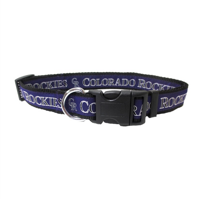 CO Rockies Dog Collar or Leash - 3 Red Rovers