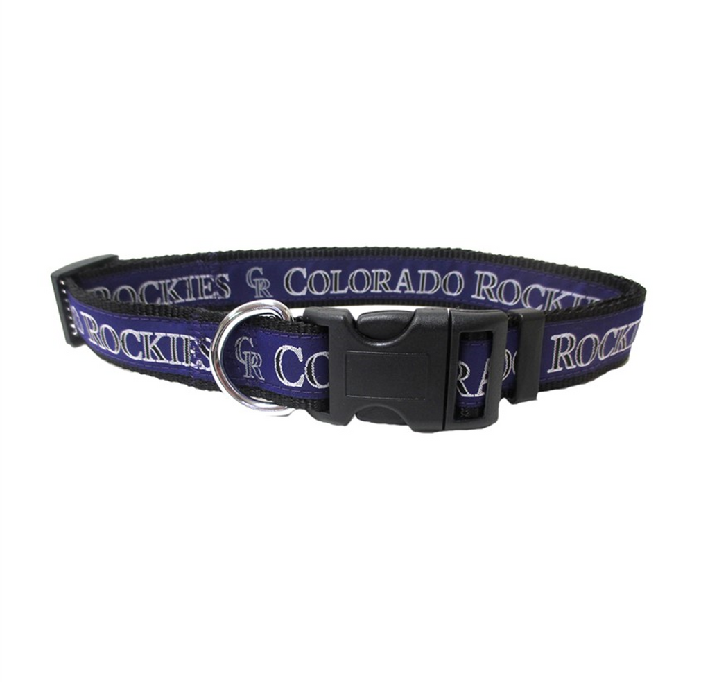 CO Rockies Dog Collar or Leash – 3 Red Rovers