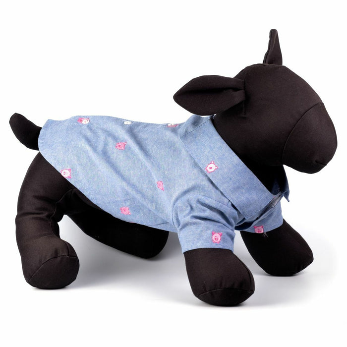Chambray Wilbur Pig Shirt - 3 Red Rovers