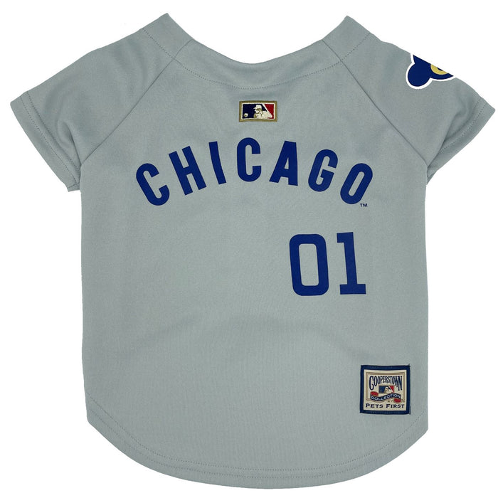 Chicago Cubs Throwback Pet Jersey - 3 Red Rovers