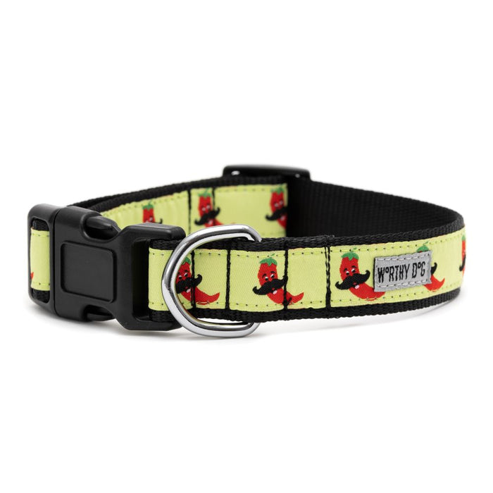 Chili Pepper Collection Dog Collar or Leads - 3 Red Rovers