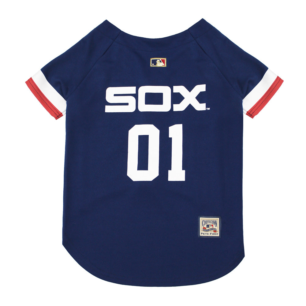 MLB Girls' Chicago White Sox Screen Print Baseball Jersey, Pink