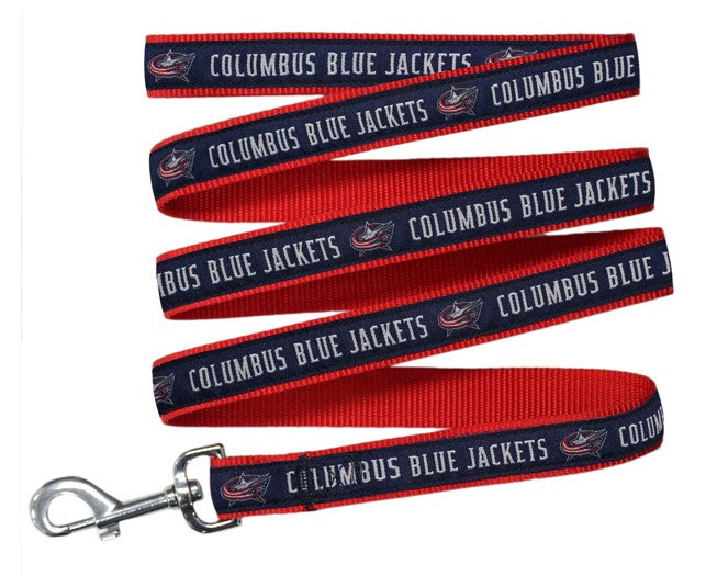 Columbus Blue Jackets Dog Collar or Leash - 3 Red Rovers