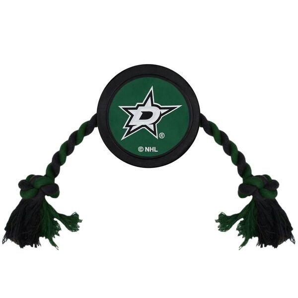 Dallas Stars Puck Rope Toys - 3 Red Rovers