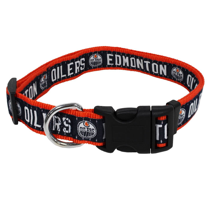 Edmonton Oilers Dog Collar or Leash - 3 Red Rovers