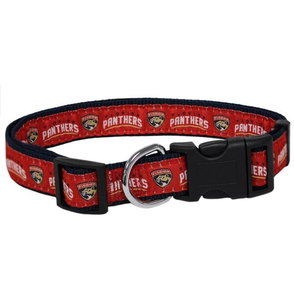 Florida Panthers Dog Collar or Leash - 3 Red Rovers