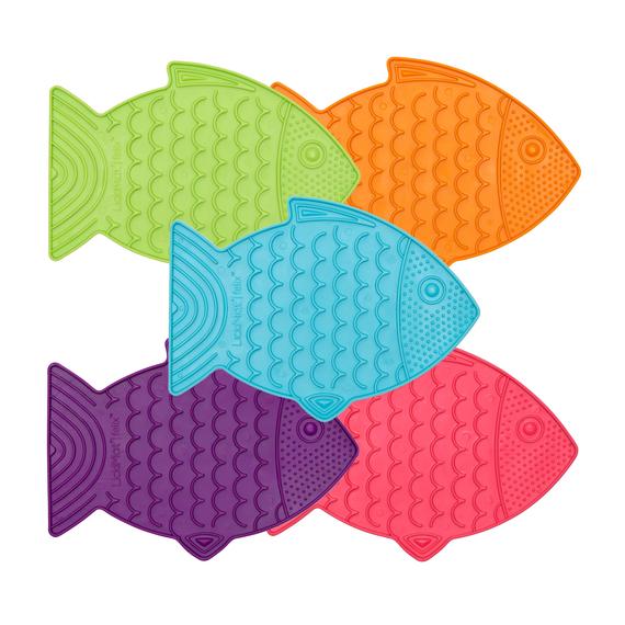 Fishy Enrichment Lick Mat for Cats