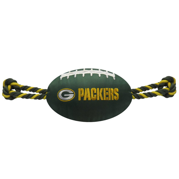 Green Bay Packers Football Rope Toys - 3 Red Rovers