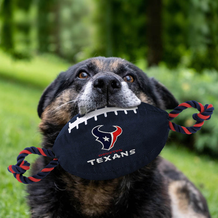 Houston Texans Football Rope Toys - 3 Red Rovers