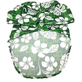 Tropical Green Hawaiian Camp Shirt - 3 Red Rovers