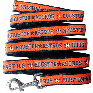 Houston Astros Satin Dog Collar or Leash – 3 Red Rovers