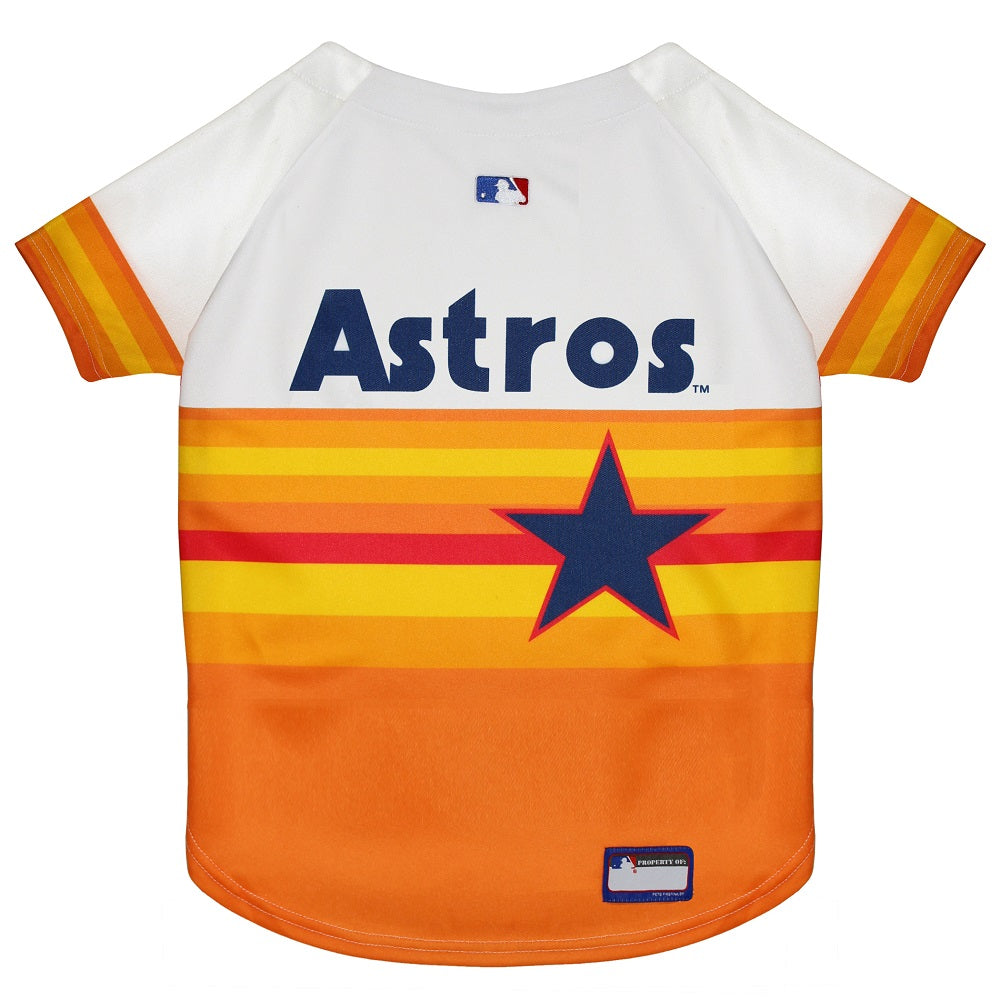 red astros throwback jersey