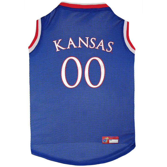 KS Jayhawks Basketball Pet Jersey - 3 Red Rovers