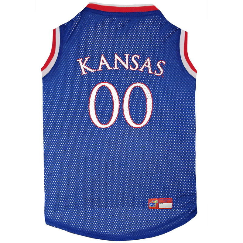 KS Jayhawks Basketball Pet Jersey - 3 Red Rovers