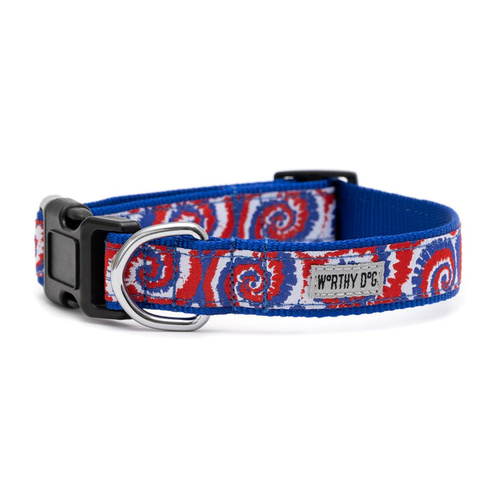 Kaleidoscope Americana Collection Dog Collar or Leads - 3 Red Rovers