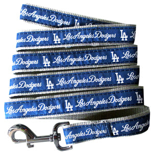 Pets First MLB Los Angeles Dodgers Pet Harness with Hood, Small