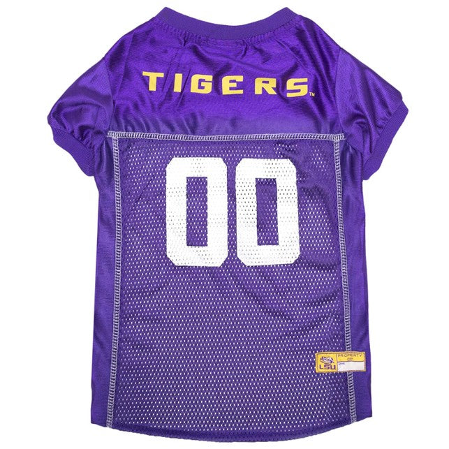 LSU Tigers Pet Jersey - 3 Red Rovers