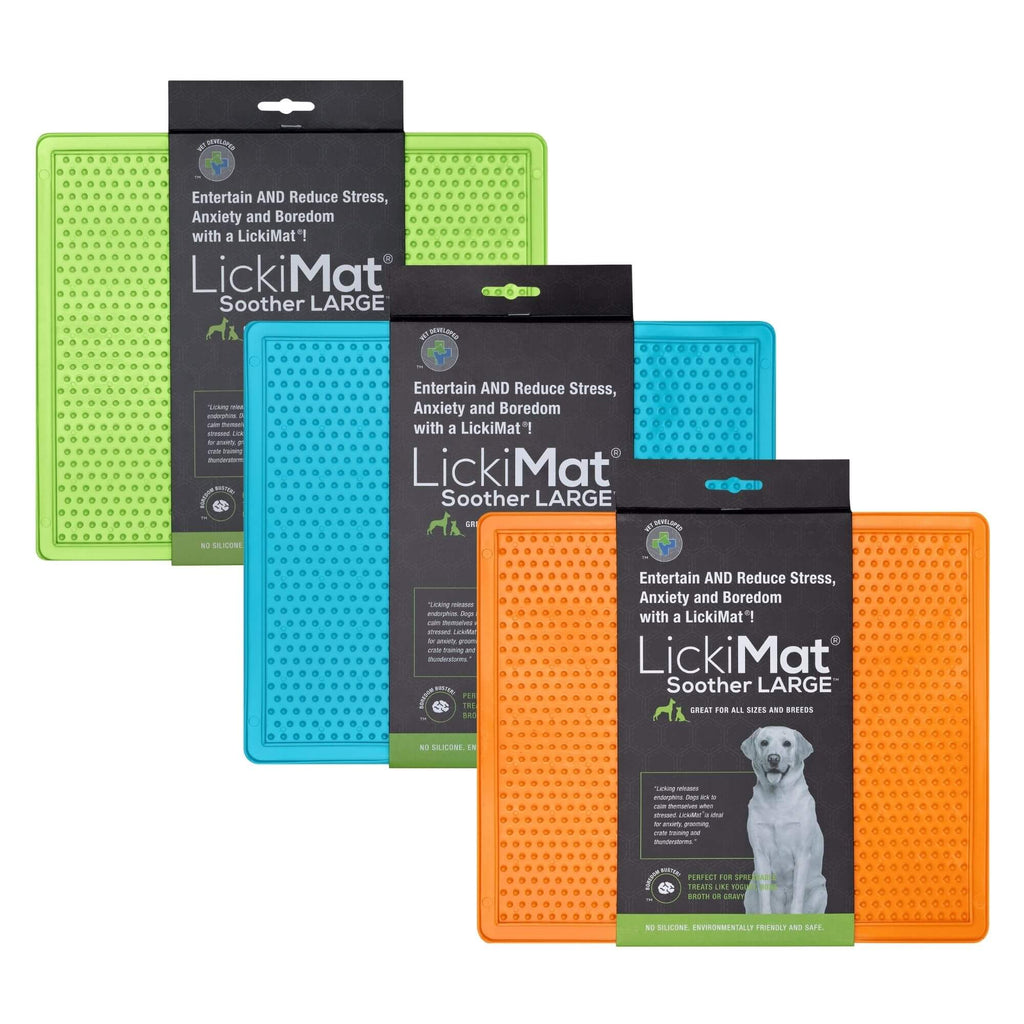 LickiMat Classic Soother Large, Lick Mat for Dogs
