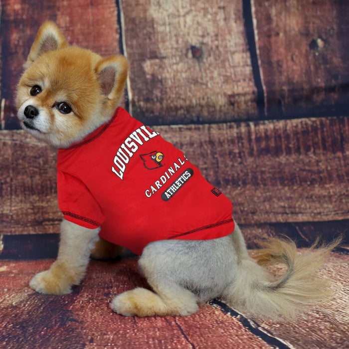 Louisville Cardinals Athletics Tee Shirt - 3 Red Rovers