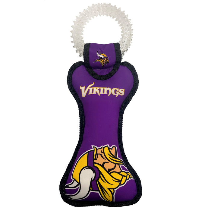 Minnesota Vikings Dental Tug Toys - 3 Red Rovers