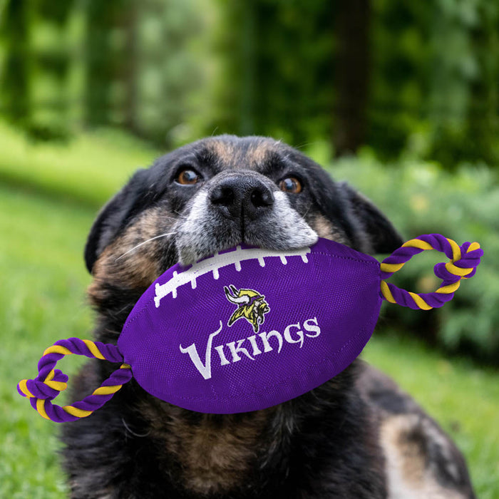 Minnesota Vikings Football Rope Toys - 3 Red Rovers